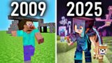 Evolution of Minecraft 2009-2025 (1.22 Update)