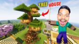 Finally Complete my Tree House In Minecraft | Minecraft Survival | EP – 41