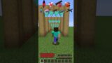 Gap Challenge vs Lowest Mobs #meme #minecraft #shorts