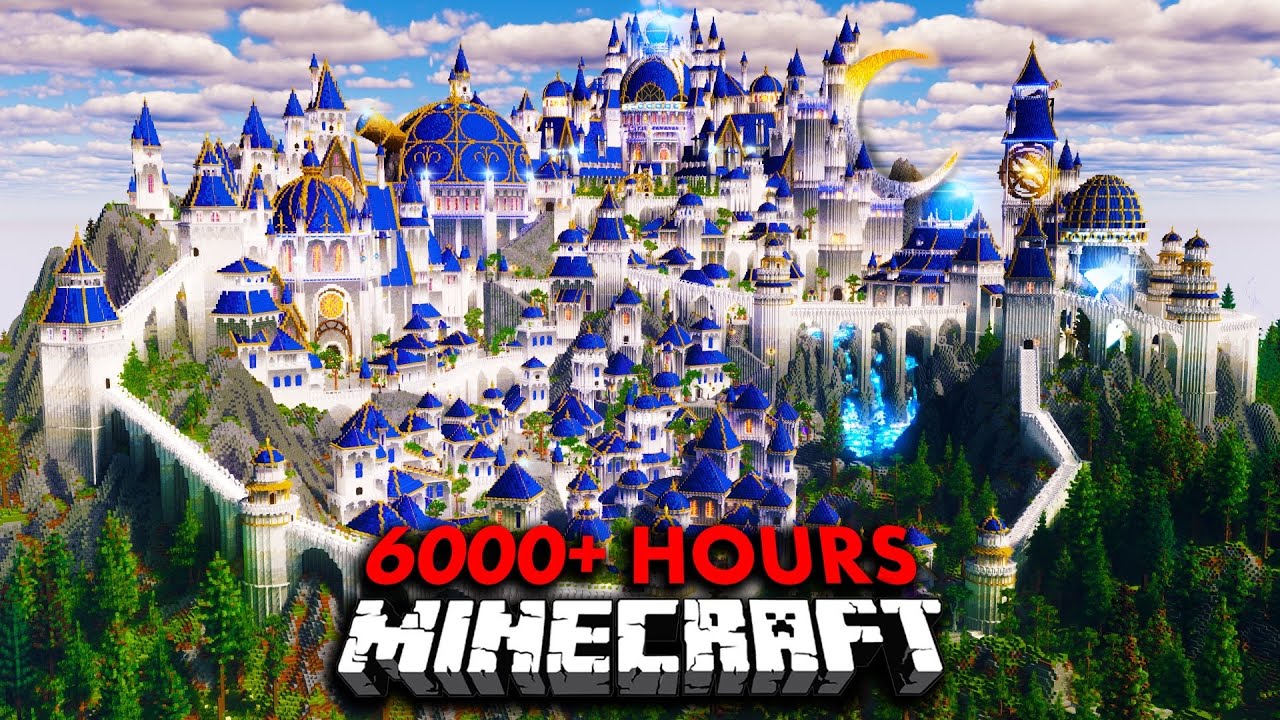 I Built 6 MASSIVE Civilisations in 600 Days in Minecraft - Minecraft videos