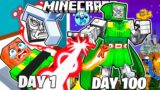 I Survived 100 Days as DOCTOR DOOM in Minecraft!