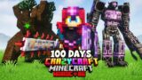 I Survived 100 Days in CRAZY CRAFT in Minecraft Hardcore… Here's What Happened