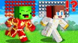 JJ and Mikey Became GODSPEED and FLASH in Minecraft Challenge – Maizen JJ and Mikey