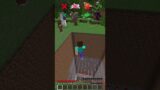 Laser Pit vs Mobs Survival #meme #shorts #minecraft