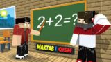MAKTAB SERIALI 2-FASL 1-QISM | UZBEKCHA MINECRAFT