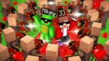 Mikey and JJ Became MEGA Popular in Minecraft (Maizen)