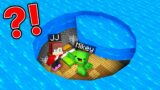 Mikey and JJ Found SECRET ROUND BASE in the OCEAN in Minecraft (Maizen)