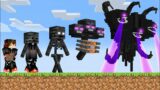 Minecraft, But I Become a Giant Wither Storm