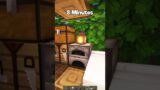 Minecraft Treehouse at Different Times (World's Smallest Violin) #minecraft #shorts