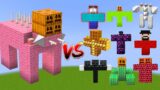 PIGZILLA vs All Minecraft Bosses – Minecraft Mob Battle