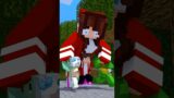 Running With Bigger And Bigger JJ's Sister – MAIZEN Minecraft Animation #shorts