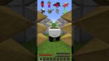 Spike Gaps vs Different Mobs #funny #minecraft #memes