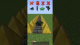 Testing Mobs Against Gold Spikes! #minecraft #meme #memes #shorts