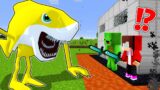 The Most Secure House vs BABY SHARK TAPES – Minecraft gameplay by Mikey and JJ (Maizen Parody)