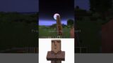 Updating Minecraft Rocket to Lunar Sun vs Oi Oi Oi Villager #shorts #minecraft #meme