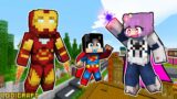 Adopted by SUPERHEROES in Minecraft! (Tagalog)