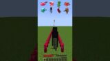 Arrow Rain vs Mobs Sprint #meme #shorts #minecraft