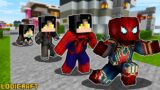 BIRTH to SPIDERMAN Superhero in Minecraft!