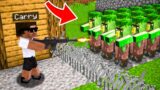 Best of Fighting Zombie Villager in Minecraft….