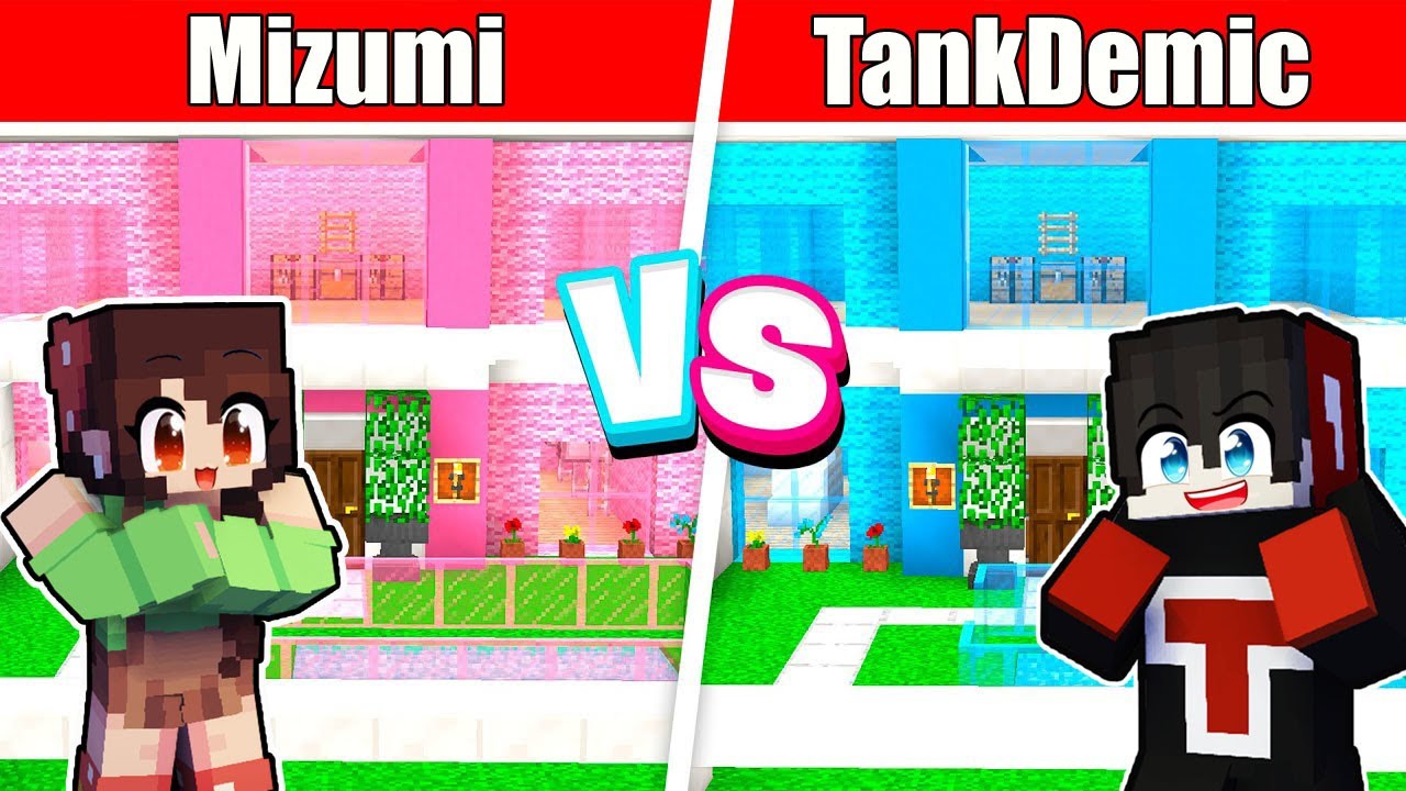 Best of Minecraft - BOY vs GIRL MODERN HOUSE BATTLE! ( Tagalog ...
