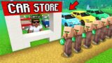 Best of Selling Super Cars in Showroom in Minecraft..