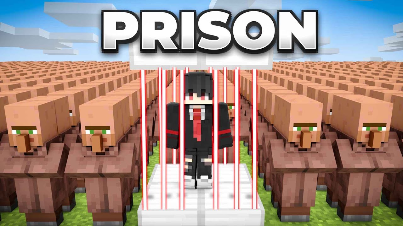 Escaping A Villager Prison In Minecraft Minecraft Videos