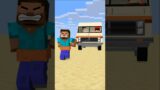 HELP Herobrine And His Friend Pull Heavy Things #friendship #shorts #trending #anime