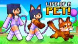 Having a PET LIFE in Minecraft!