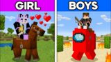 How BOYS vs GIRLS Play Minecraft