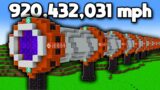 How I Built a Working Hypertube in Minecraft Hardcore