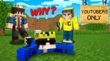 I Found Secret Minecraft Youtubers Only SMP