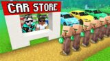 I OPENED A SUPER CAR SHOP IN MINECRAFT