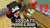 I Survived 100 Days With My Dead Friend in Minecraft ( Tagalog )