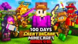 I Survived 100 Days in CREATOR CRAFT in Minecraft Hardcore!