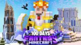 I Survived 100 Days in FANTASY Minecraft Hardcore