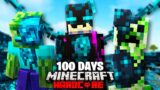 I Survived 100 Days in a SCULK APOCALYPSE in Hardcore Minecraft!