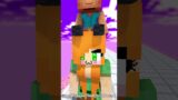 LOVE RUN; Help Alex Save Baby Steve from Bad Entity Girl – Minecraft Animation #minecraft  #shorts