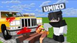 MERNI MASHINAMDA URIB YUBORDIM! | UZBEKCHA MINECRAFT