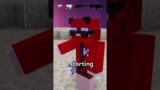 MINECRAFT BUT MY GUN STRONGER EVERY TIME I MAKE SOMEONE CRY! #shorts