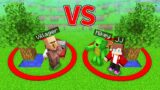 Mikey & JJ vs. Pro Villager RED CIRCLE in Minecraft (Maizen)