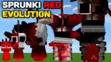 Minecraft But I Evolve SPRUNKI RED FINAL PHASE 1-9