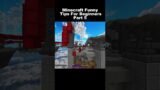 Minecraft Funny Tips For Beginners Part 5 #minecraft #minecraftjokeshindi #funny