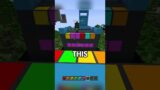 PRANK Extended Color Match in Minecraft! #shorts #minecraftshorts