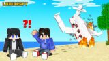 Survive 24HRS AIRPLANE CRASH in Minecraft