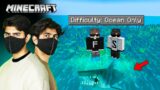 Surviving a Week in a Deadly OCEAN – MINECRAFT