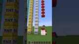 Testing New TNT Towers in Minecraft #shorts #meme #memes