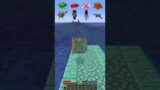 Water Laser vs Sliding Mobs #meme #shorts #minecraft