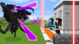 Wither Storm vs Security House in Minecraft