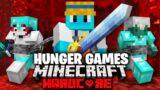 100 Players Simulate a CHAINED TOGETHER Hunger Games in Minecraft!