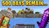 500 Days REMAIN in HARDCORE Minecraft…